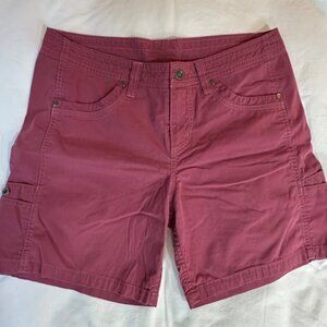 Kuhl Kontour 6" Shorts Size 8 Deep Pink